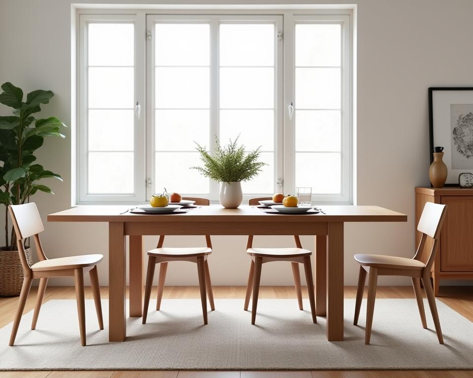 Expandable modular dining table